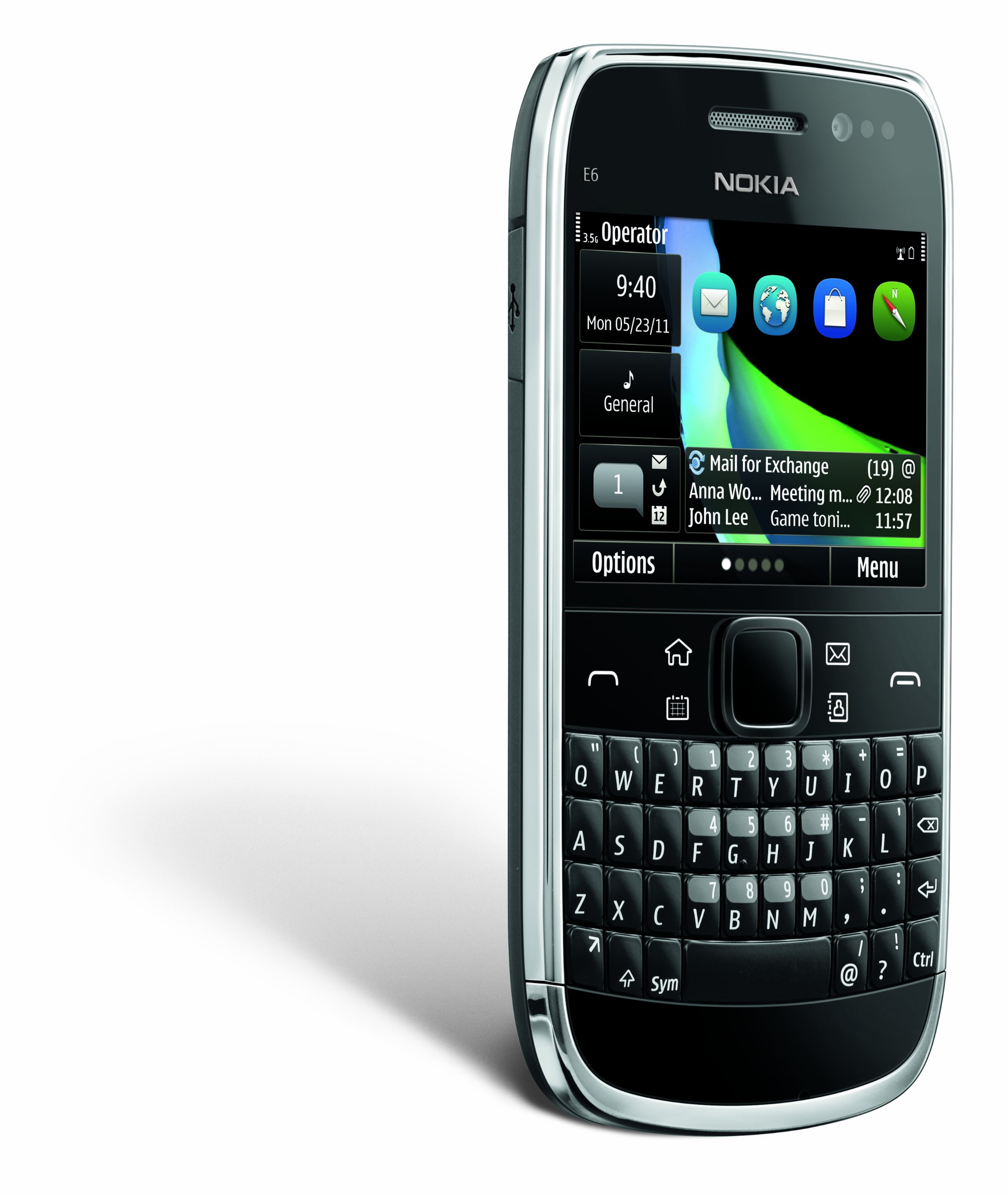 Nokia E6 携帯電話本体 Amazon.com: Nokia E6 Unlocked GSM Phone with Touchscreen, QWERTY